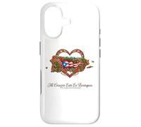 Hispanic Heritage Puerto Rico Mi Corazón Borinquen Case for iPhone 17