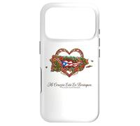 Hispanic Heritage Puerto Rico Mi Corazón Borinquen Case for iPhone 17 Pro