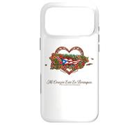 Hispanic Heritage Puerto Rico Mi Corazón Borinquen Case for iPhone 17 Pro Max