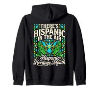 Hispanic Roots Latin American Cultural Pride Zip Hoodie