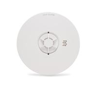 HiSPEC HSSA/HE/10 PULSE Mains Heat Alarm c/w 10 Year Lithium Battery Backup (Full Unit)