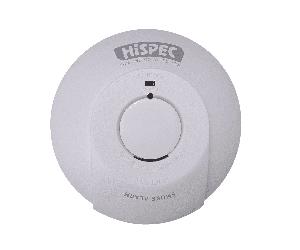 HiSPEC HSSA/PE/FF10 Mains Power INTERCONNECTABLE Fast Fix Smoke Detector + 10yr Rech Battery Backup