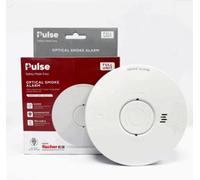 Hispec Mains Optical Smoke Alarm With 10-Year Lithium Battery.