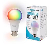 HiSpec Smartspec Smart Bulb, Wifi Led. Works With Alexa, Google Home, Apple Home. Colour Changeable. Smart Light Nuuk-A60 Ack Matter B22