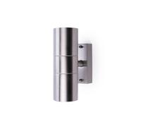 Hispec Up Down Exterior Wall Light - Mains Powered - Stainless Steel