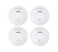 Hispec Wireless Interlink 2 X Smoke And 2 X Heat Alarms Lithium Battery