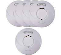 Hispec Wireless Interlinking 10 Year Sealed Battery Kit (Scottish And English Legislation Compliant) - 4 Smoke 1 Heat