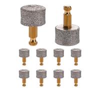 hiSpkNix 10-Pack Dog Nail Grinder Heads: Diamond Tip Replacement