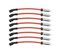 HiSport Spark Plug Wires Set 88894393 Compatible with Chevy GMC 1999-2006 VORTEC 4.8L 5.3L 6.0L W/Heat Shield