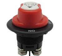 HISports Battery Isolator Switch Car Battery Switch 12V-48V 100A Battery Disconnect Power Cut Off Switch Waterproof Master Switch Battery Disconnect Switch Isolator for Marine Boat Truck RV ATV UTV