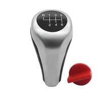HISports Car Gear Shift Knob Shifter Lever 6 Speed Compatible with E34 E36 E38 E39 E46 E53 E60 E61 E63 E64 E81 E83 E84 E87 E90 E91 E92 E93 F20 F30 M1 M2 M3 M4 M5 1Ser 3Ser 5Ser X1 X3 X5 X6