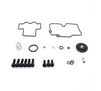 HISports Carburettor Repair Kit Set, 1 Set Carburetor Rebuild Repair Kit Gasket Carburetor Repair Straddle Type Carb Repair Kits Compatible with FCR MX Kawasaki Husqvarna Husaberg Suzuki Vergaser