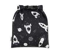 Hisprout Grab and Go Waterproof Washable Reusable Diaper Wet Bag(Rocket)