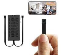 HiSpyCam Small Hidden Camera DIY Module - Full HD 1080P Dual Lens - Mini Spy Camera - Tiny Discreet Nanny Cam - Cloud Storage