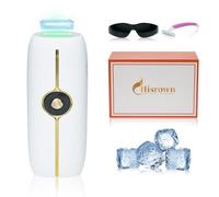 Hisrown Painless Ipl Laser Hair Removal With Genuine Sapphire And Ice Cooling To 5°C For Women And Men Permanent Facial Hair Removal Device At Home Alternative To S Hair Removal
