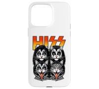 Hiss Cats Rock Kitten Rocking Music Cat Lovers Cat Moms Dads Case for iPhone 15 Pro Max