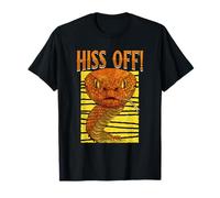 HISS Off Angry Rattlesnake Snake Lover Sarcastic T-Shirt