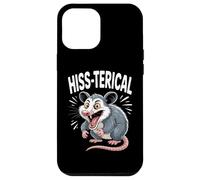 HISS-TERICAL Funny Possum Pun Humor Joke Case for iPhone 12 Pro Max