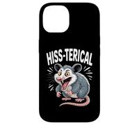 HISS-TERICAL Funny Possum Pun Humor Joke Case for iPhone 14