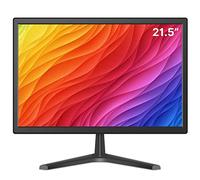 Hisseu 21.5'' 1440x900 LED Monitor 60Hz Ultra HD HDMI VGA USB Audio Interface Built-in Speaker 160° Wide Viewing Angle Computer Monitor Gaming Monitor Compatible Security Camera System