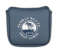 HISTAR Pebble Beach Magnetic Closure Golf Square Mallet Shaped Putter Cover for Scotty Cameron (Blue)