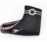 HISTAR Shark Golf Club Blade Putter Head Cover for Creative Cartoon Animal Pattern Synthetic Leather Golf Clubs Headcovers
