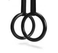 Histarzeda Gymnastics Rings with Adjustable 4.5m Straps, Heavy Duty ABS Exercise Rings Set, Non-Slip Olympic Gymnastic Rings for Calisthenics, Pull Ups, Cross Training & Home Gym (400kg Capacity)