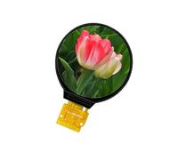 Histeaa 1 Piece 1.28 Inch IPS LCD Display Colorful LCD Round 240x240 Display Black HD Ips LCD GC9A01 Driver
