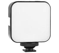 Histeaa 1 Piece Mini LED Video Light Dimmable 6500K Fill Panel Lamp for Camera Smartphone Laptop