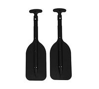 Histeaa 2Pcs Paddles Telescoping Plastic Boat Paddle Oar for Kayak Jet Ski and Canoe Safety Boat Accessories
