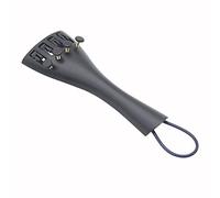 Histeaa 3/4 4/4 Violin Fiddle Tailpiece Hill Style with 1pcs Tailgut Tailcord 4 Fine Tuners Aluminum Alloy Strong