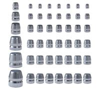 Histeaa 42 PCS Round -Handle Wedge Safety Handle Metal Wedge Hammer Handle Wedges Steel Wedge Kit