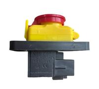 Histeaa CK5 AC250V 4-Pin Stop No Volt Release Push Button Switch Common to Woodshop and Metalwork Machines