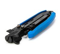Histeaa Coaxial Cable Crimper for F Connector RG6 RG59 RG11 Compression | coaxial crimping tool compatible with RG6 RG59 RG11 and F connectors, with adjustable screw and comfortable grip.