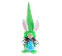 Histeaa Easter Ear Faceless Gnome Dwarf Dolls Happy Easter Decoration for Home Easter Egg Bunny Kids Gifts,Green