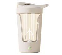 Histeaa Electric Shake Cup Automatic Mixing Cup Coffee Milk Cup Portable Mixer Rotating Water Cup White