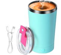 Histeaa Electric Stirring Coffee Mug,Self Mixing Mug400ML StainlessSteel Automatic Stirring Mixer Cup Suitable for Coffee,Milk,B
