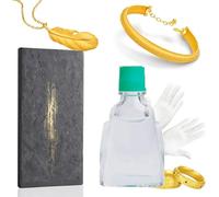 Histeaa Gold Testing Kit 10k 14k 18k 22k 24K with 10g Solution, Silver Precious Metal Tester, Gold Test Kit Including Test Stone, Metals