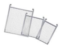 Histeaa Paint Roller Grid 3 Pack 4 Sided Metal Paint Bucket Grid Heavy Duty Painting Screen for 1, 2, 5 Gallon Buckets for Roller Brushes Painting Tools for Home Professional Use