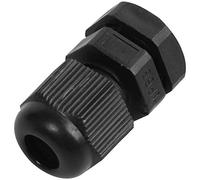 Histeaa PG7 Black Nylon Waterproof Strain Relief,Cord Grip,Cable Gland 3.5-6 mm 50pcs