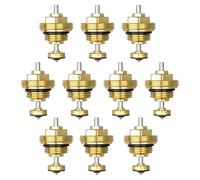 Histeaa Underfloor Heating Manifold, Pack of 6 Return Pin Valve Core M30 X 1.5,Return Pin Valve Core, Thermostatic Valve Core