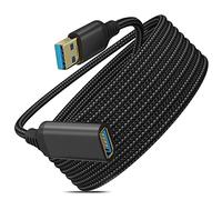 Histeaa USB 3.0 Type a Male-To-Female Extension Cable, Braided Material, High Data Transmission Cable (0.5 Meter/1.6FT)
