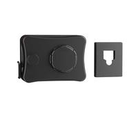 Histeaa Wall-Mounted Retractable Clothesline Adjustable Clothesline Clothes Drying Rack Storage Black