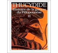 Histoire De La Guerre Du Peloponnese Tome 2 (Littérature et civilisation (2))