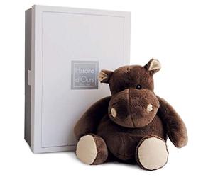 Histoire d'Ours Bear Story Safari Animals 38 cm Hippo Boxed