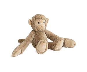Histoire d'ours - Monkey Plush Toy - Beige - 35 cm - Les Grands Espace Collection - Very Soft Plush Toy with Long Arms - Easy to Calinate - Gift Idea for Birth - HO2949