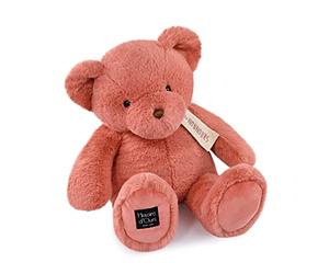 Histoire d'Ours - The Teddy Bear Rose Praline 40 cm - Pink - 40 cm - Gift for Birth - HO3233