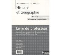 Histoire et Géographie 1e STG: Livre du professeur