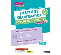 Histoire Géo 5e-Itinéraire-Fichier à photocopier -2022: Ressources & activités à photocopier