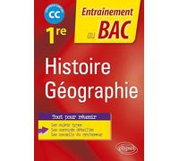Histoire-Géographie. 1re